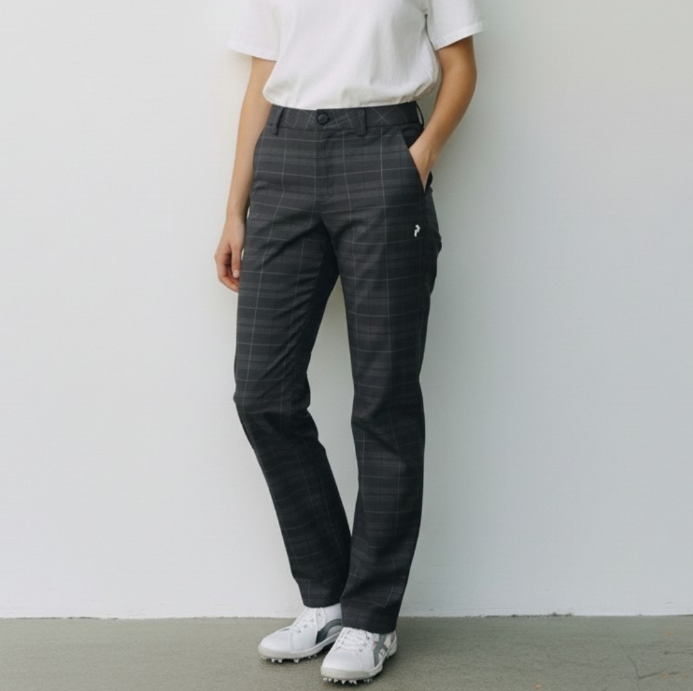 Peak Performance plaid golf Pants Womens Size Small